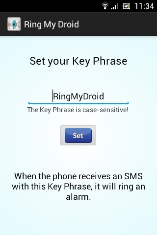 ring my android